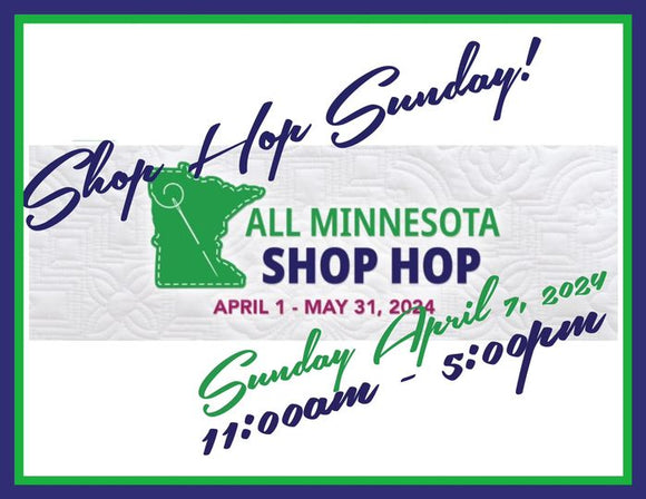 Shop Hop Sunday April 7, 2024!