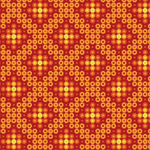 Benartex Fabrics Stitchy Crossweave Tangerine  13266-38
