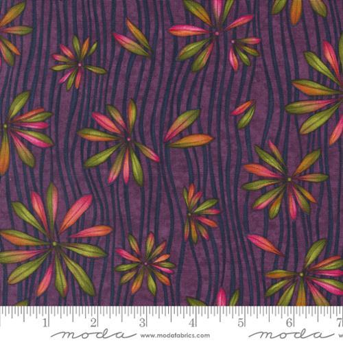 Moda Fabrics In Bloom Violet   6941 13