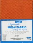 Annie Lightweight Mesh Fabric Pumpkin 18X54 inches SUP209-PUMP