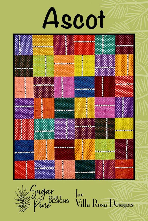 Ascot Quilt Pattern finished size 57
