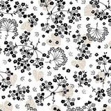 Benartex Fabric Harmony108" Wide White/Gray 13509W08B
