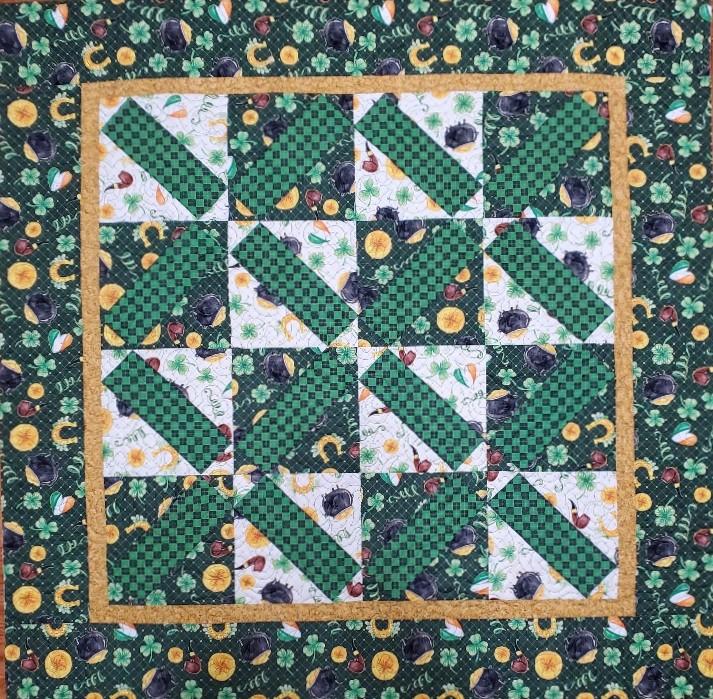 Good Fortune Quilt Kit finished size finished size 40"x40" pattern by