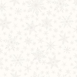 Maywood Studio Solitare Delicate Snowflakes - Soft White MAS310-SW