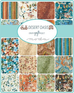Moda Fabrics Desert Oasis Jelly Roll 40 piece assorted 2.5"x44" each 39760JR