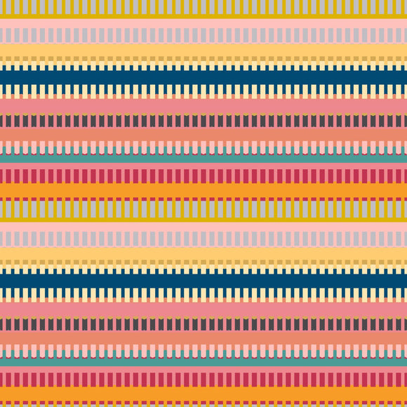 RB Studios Color Notes Blanket Stripe  Multi 2710.05