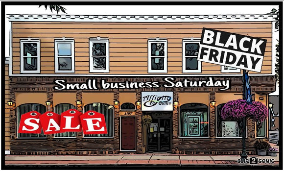 Black Friday & Small Business Saturday Sale!