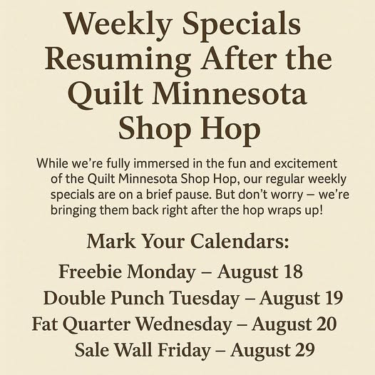 A Full Week Of Deals Ahead!