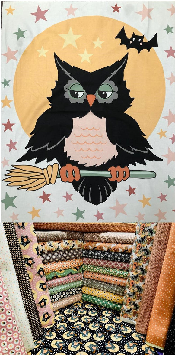 Hoo! Hoo! Loves a Fabric Panel