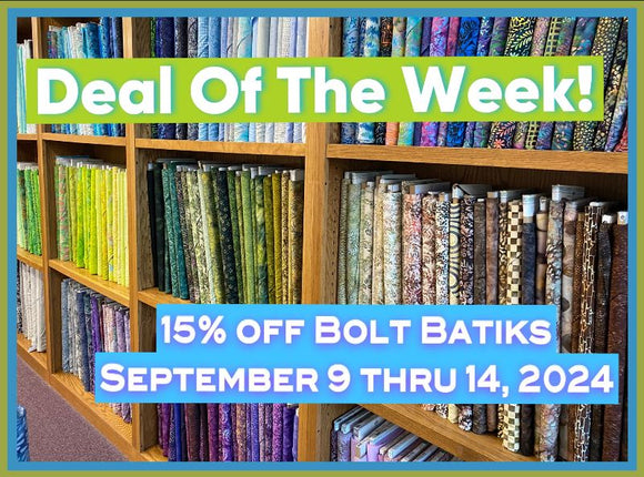 Calling All Batik Fabric Fans!