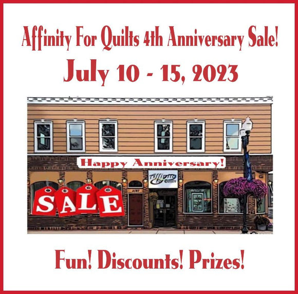 Join Us As We Celebrate Our 4th Anniversary!