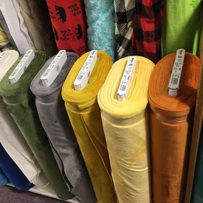Cuddle fabrics, from Shannon fabrics, are so soft and lovely.  Often used for quilt backings, these fabrics are loved by all who use  them!
