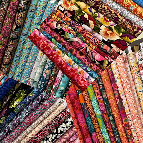 Florals fabrics are a staple of every quilter. The fabrics in this grouping have been designed with flowers in mind.  Enjoy our collection.