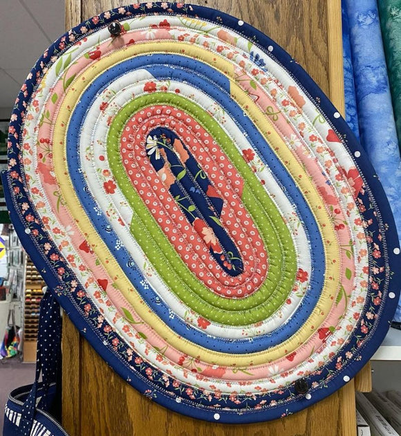 Jelly Roll Placemat  Class Date: Saturday January 17, 2026   Time: 9:30 am - 1:30 pm Instructor: Kri