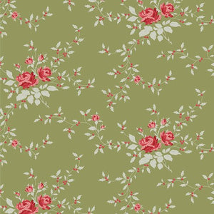 Tilda Fabrics Merry Little Christmas Blender Noel Moss TIL110145