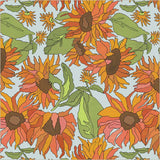Windham Fabrics Flowers on Main Big Yellows Dove  54891-4