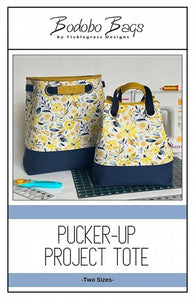 Pucker-Up Project Tote Pattern By Ticklegrass Designs TG 2301