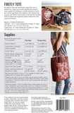 Firefly Tote Pattern with 2 size options by Noodlehead