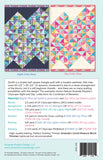 Zenith Quilt Pattern by Amanda Murphy finished size 60.5"x90.5"