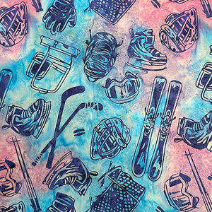 All Minnesota Shop Hop Batik SH187-827 / Tossed Skating-Multi Confetti