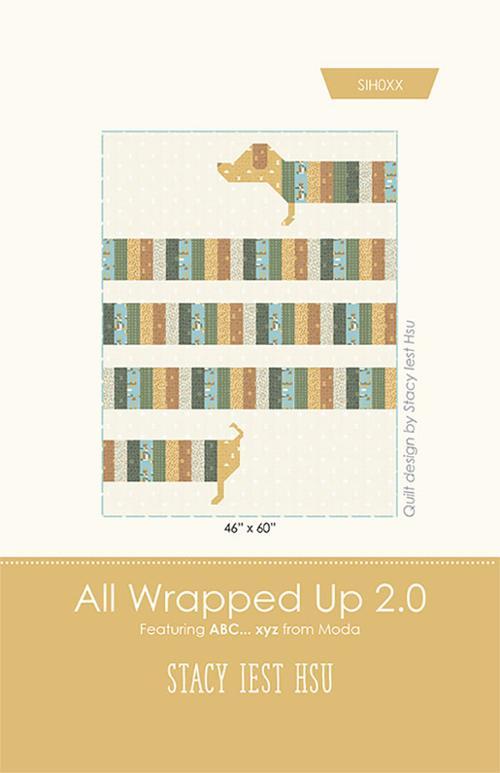 All Wrapped Up Jelly Roll Quilt Pattern finished size 46