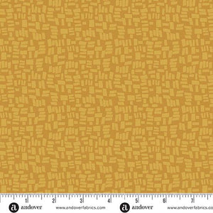 Andover Fabrics Conway Cottage Golden Cobblestone    A-1421-Y