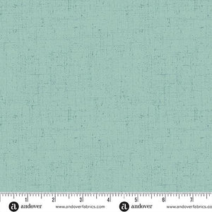 Andover Fabrics Cottage Cloth II  Aqua  A-428-T2