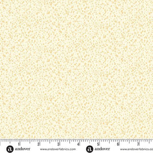 Andover Fabrics Cream  Freckles A-1424-L