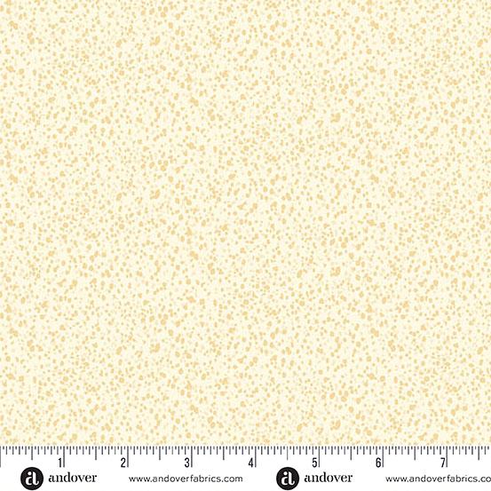 Andover Fabrics Cream  Freckles A-1424-L