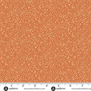 Andover Fabrics Orange  Freckles A-1424-O1