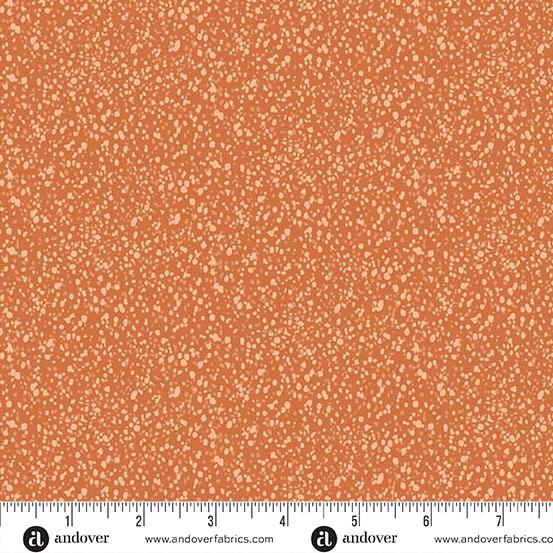 Andover Fabrics Orange  Freckles A-1424-O1
