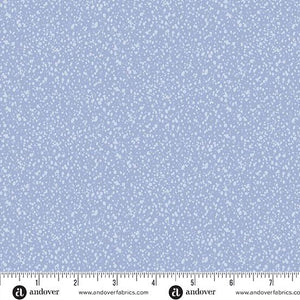 Andover Fabrics Power Blue  Freckles A-1424-LB