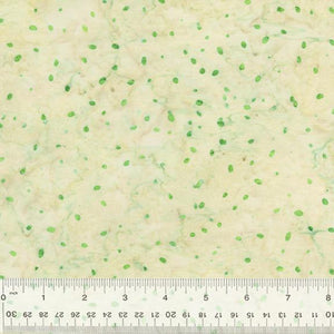 Anthology Fabrics Ditzy Dots  Myrtle  Ditsy Dots  Cream  Batik 2528Q-X