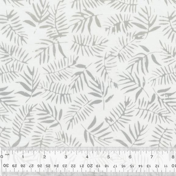 Anthology Fabrics Ferns Silencio Ferns  Silence  Batik 888Q-2