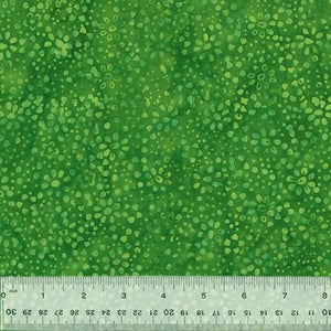 Anthology Fabrics JDJ  Daisy Dots  Secret Garden  Batik 878Q-4