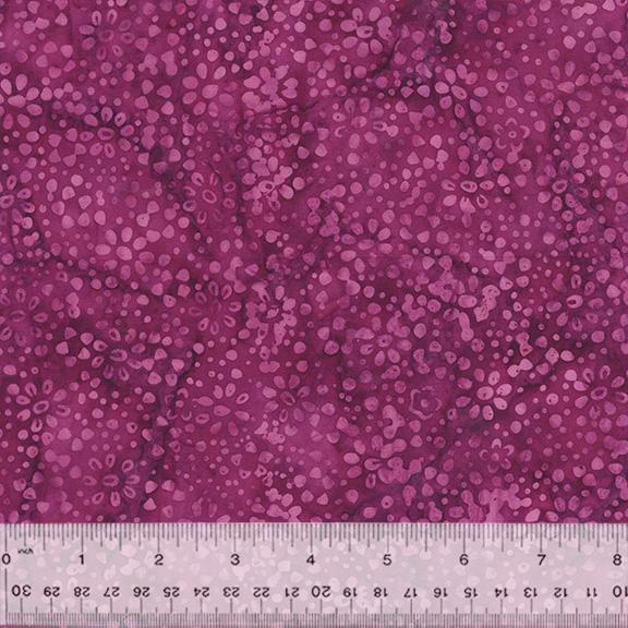 Anthology Fabrics JDJ  Daisy Dots  Touch of Glamour  Batik 878Q-10