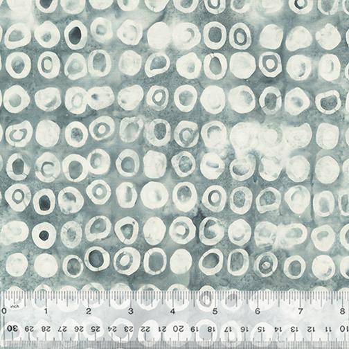 Anthology Fabrics Noir Batik Echo Dots Noir 2546Q-X