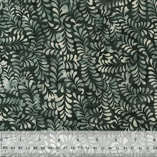 Anthology Fabrics Noir Batik Vines Noir 2544Q-X