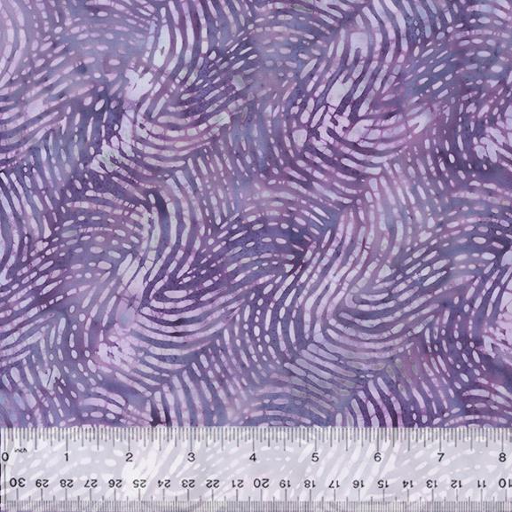 Anthology Fabrics Strokes Enchant Strokes Lavender Batik 2517Q-X