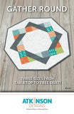 Atkinson Designs Gather Round Table Top to Tree Skirt Pattern - Three Sizes