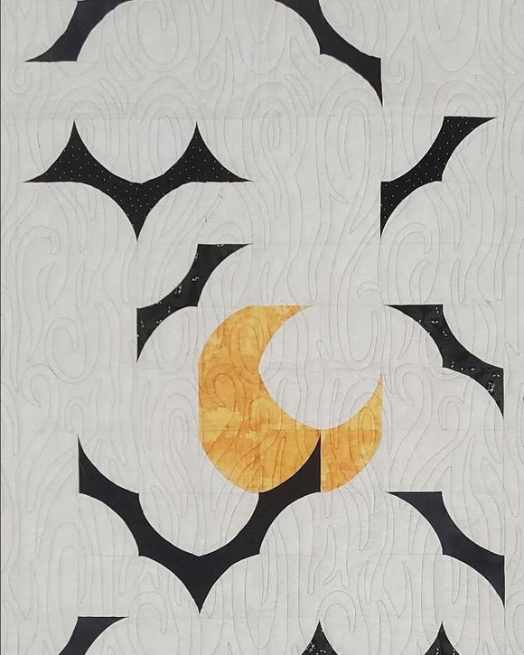 Bat Moon Rising Quilt Kit finished size 31