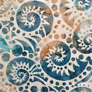 Batik Textiles Batik Spring Ocean Breeze Collection  5751