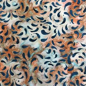 Batik Textiles Batik Spring Ocean Breeze Collection  5755