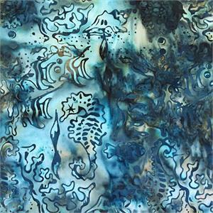 Batik Textiles Batik Spring Ocean Breeze Collection  5757
