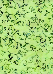 Batik Textiles Venus, Cattails, and Moon Bayou 4363