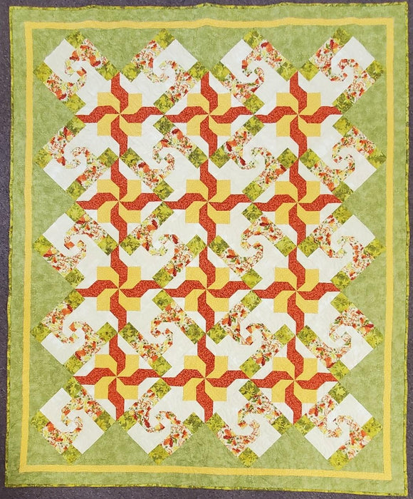 Beach Dance Quilt Kit finished size 57