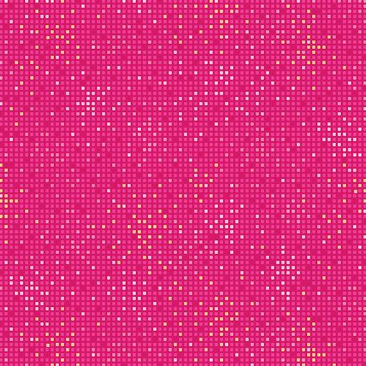 Benartex Fabric Cityscape Day City Lights Cerise  1712526