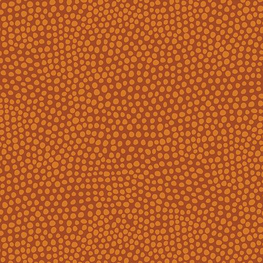 Benartex Fabric Wander Lane II Pebbles Pumpkin 13660-36