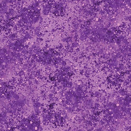 Benartex Fabrics On Dragonfly Wings Spatter Texture Purple 16405-64