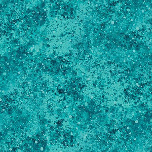 Benartex Fabrics On Dragonfly Wings Spatter Texture Turquoise 16405-85